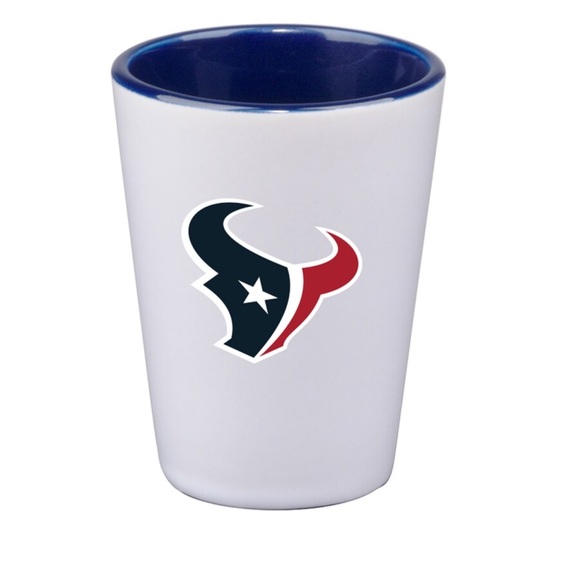 Houston Texans 2oz. Inner Color Ceramic Cup - Picture 1 of 1